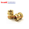 Brass Hex Head Threaed Insert Nut for Motorcyle